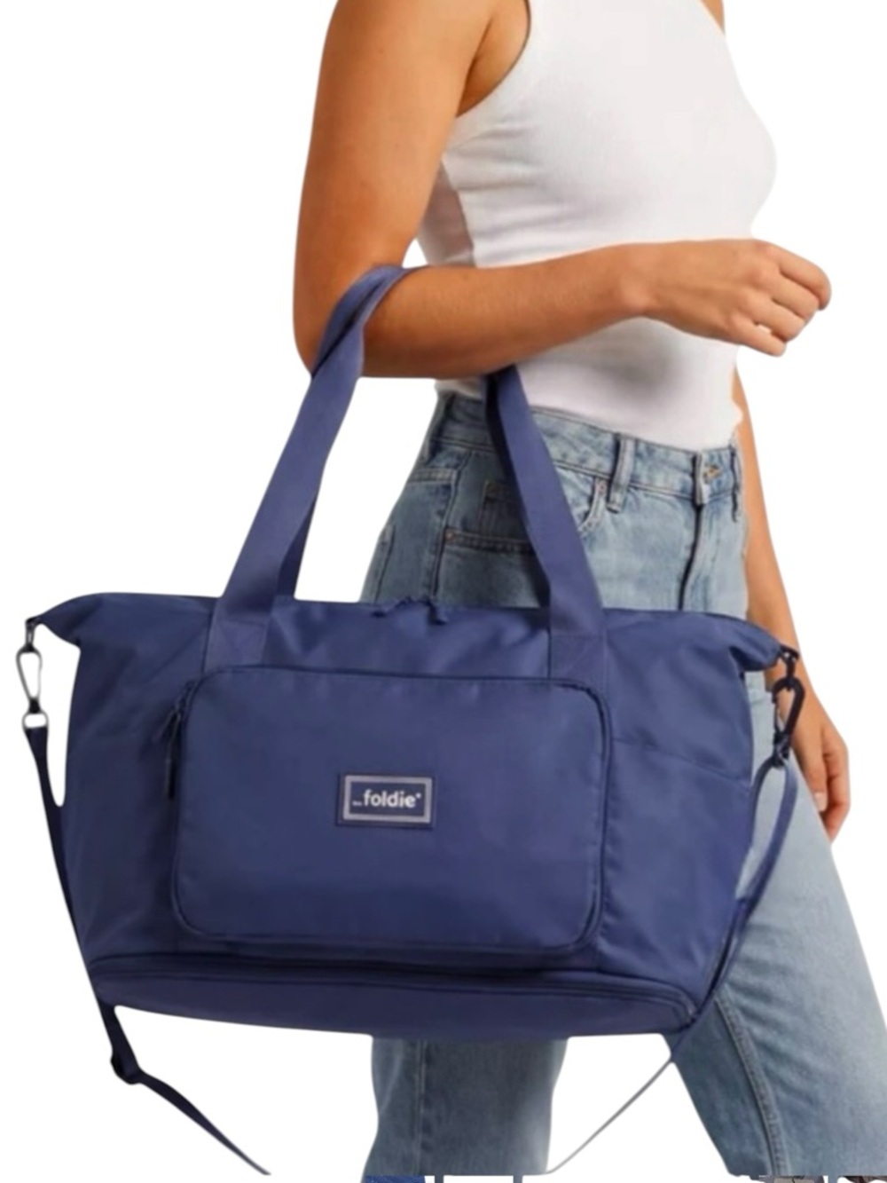 Foldie travel bag navy blue